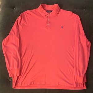 Ralph Lauren Men's Red Polo Shirt